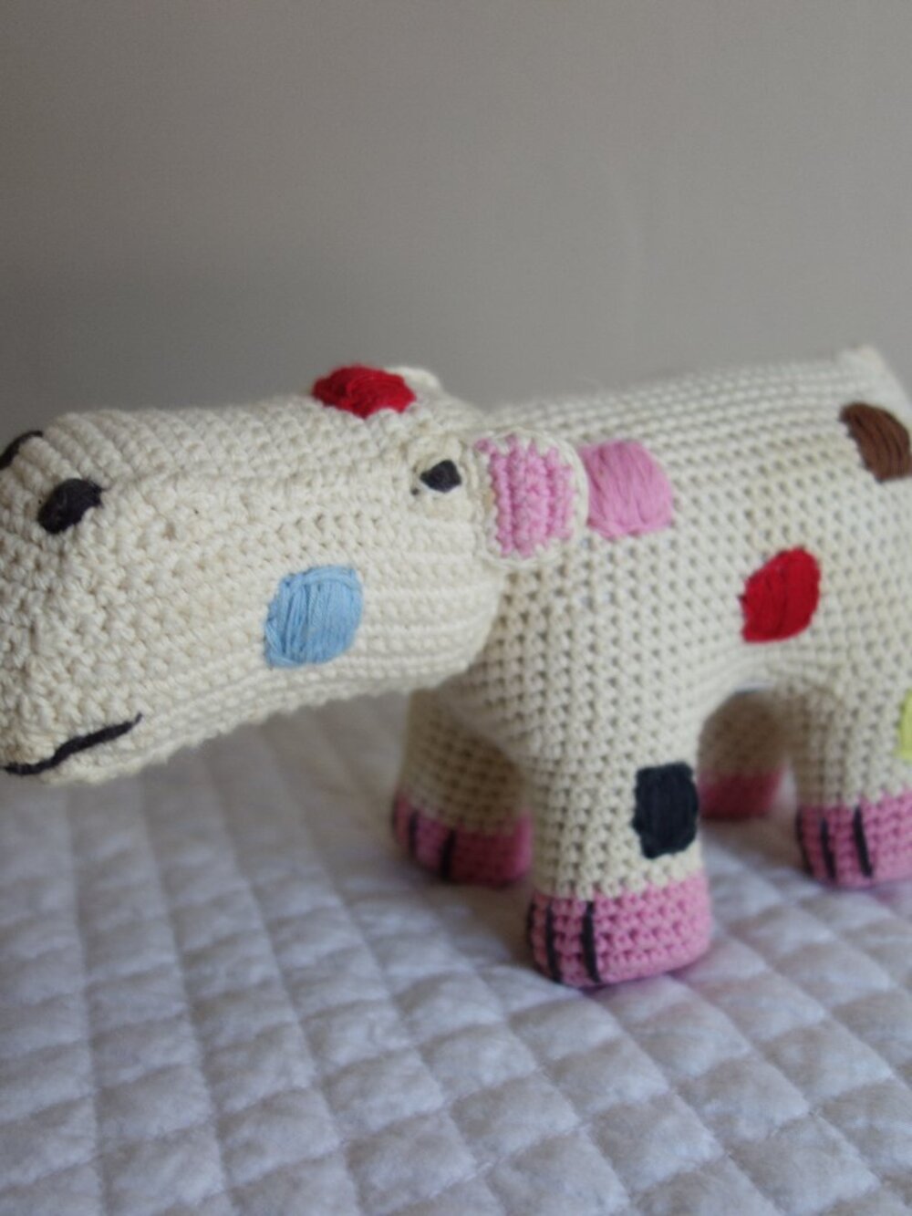 ANNE-CLAIRE PETITE Amsterdam Crochet Hippopotamus Plush